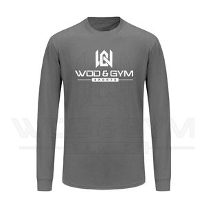 เสื้อออกกำลังกายรัดรูปสำหรับผู้ชายเสื้อยืดออกกำลังกายผ้าโพลีเอสเตอร์100% - Product Image 3