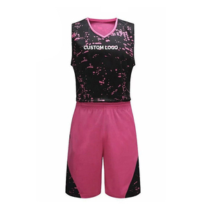 Logo personnalisé maillot de basket-ball 100% polyester sublimation impression respirant grande taille uniformes de basket-ball derniers ensembles de style - Product Image 1