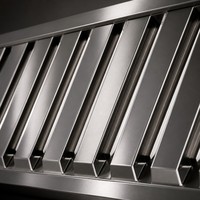 Hotte de cuisine commerciale en acier inoxydable 304, système d'extraction, taille personnalisée, OEM, pour hôtels et restaurants