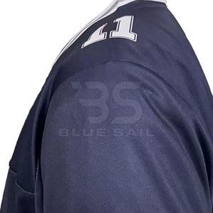 Hot Selling Custom Made Wholesale American Football Jersey High Quality American Football <b>Mesh</b> Jersey Sports Wear - Product Image 5