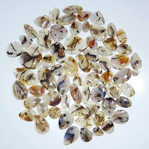 อัญมณีหลวมอาเกตแมนตาน่าธรรมชาติ การทําเครื่องประดับอาเกตแมนตาน่าคาโบชองส์ที่สวยงาม และอัญมณีขัดเงาด้วยมือที่ดี - Product Image 6