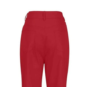 Men's Trendy Slim Fit Flare <b>Pants</b> High Waist Casual Style with Button Fly Closure Breathable and Comfortable Material - Product Image 6