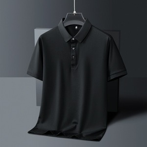 Vente en gros polo personnalisé pour hommes séchage rapide 100% polyester organique décontracté court grande taille impression 3D golf bouton décoration XL - Product Image 4