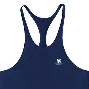 Culturismo Stringer chaleco para hombres sin mangas entrenamiento hombres Atlético Stringer chaleco verano desgaste - Product Image 4