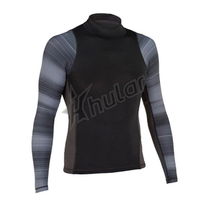 OEM Personnalisé Rash Guard MMA à Manches Longues de Haute Qualité pour Hommes et Femmes Respirant Anti-UV Lavé Séchage Rapide Écologique - Product Image 4