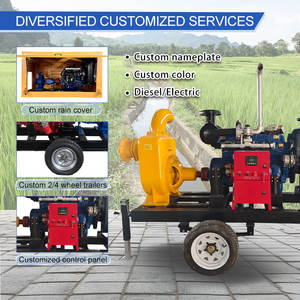 Bomba centrífuga autocebante de acero inoxidable de alta presión para aplicaciones farmacéuticas Bomba de aguas residuales personalizada OEM - Product Image 2