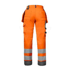 Pantalones DE TRABAJO cargo personalizados al por mayor pantalones de trabajo multi-bolsillos de poliéster de alta calidad - Product Image 5