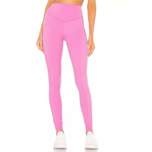 Leggings de sport pour femmes, de haute qualité, décontractés, avec logo personnalisé, taille mi-haute, en coton et élasthanne, respirants et à séchage rapide - Product Image 3