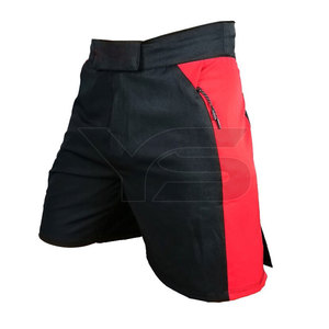 กางเกงขาสั้น MMA สำหรับผู้ชายผ้าคอตตอนใส่สบายสำหรับฝึกซ้อมการต่อสู้ - Product Image 2