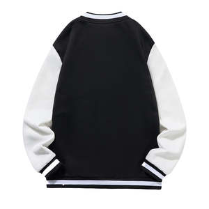 Jersey de béisbol de tamaño superior, chaqueta de poliéster para hombre, tejido de punto europeo transfronterizo personalizado de fábrica, jersey de poliéster 100% - Product Image 6