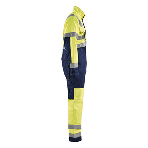 Combinaison longue à manches longues pour homme, en coton confortable, avec bande réfléchissante, pour travaux de construction, imperméable - Product Image 2