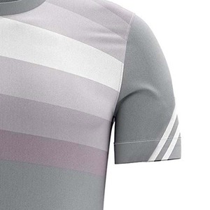 Maillot de football chemise personnalisé hommes imprimé Logo uniforme vêtements de sport de football Polyester Spandex Sublimation maillot de football adultes - Product Image 3
