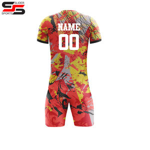 Venta al por mayor por encargo 2025 Uniformes de fútbol de estilo único Precio bajo Venta superior Su propio logotipo Mejor fabricante Nuevo uniforme de fútbol - Product Image 5