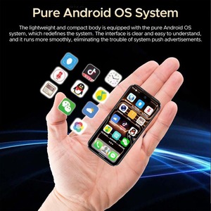 Nuovo Mini I17Pro Max Originale Intelligente <span class=keywords><strong>3G</strong></span> Dual SIM Dual Standby Android 8.1 Versione Globale Batteria 2800mAh WIFI GPS Telefono - Product Image 2