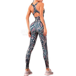 Ensemble d'entraînement pour femmes de haute qualité soutien-gorge de sport respirant Legging taille haute ensembles de Yoga confortables avec motif solide prix bas - Product Image 6