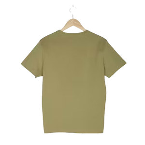 Wholesale Custom <b>Men</b> T <b>Shirt</b> Cotton <b>Silk</b> Cotton 180 GSM Plain Cotton T <b>Shirts</b> Printed Brand OEM Bulk T <b>Shirt</b> - Product Image 2