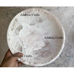 Bol à salade et à dessert en résine de luxe, vente chaude 2026, décoration de table pour la maison ou l'hôtel, pour les fêtes, prix d'usine, grand bol - Product Image 6