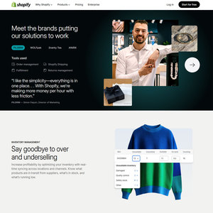 บริการพัฒนาร้านค้า Shopify แบบกำหนดเอง โซลูชั่นการออกแบบเว็บไซต์อีคอมเมิร์ซ ผู้เชี่ยวชาญด้านแพลตฟอร์ม Shopify - Product Image 4