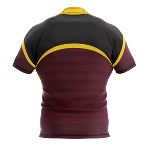 Custom Printed Sports Wears Rugby Jerseys Shirt Uniform Wholesale Sublimated Sportswear Adults Unisex Personalized Team - Product Image 2