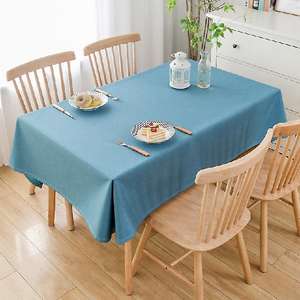 Hogar 100% algodón orgánico Gots certificado Rectangular cuadrado redondo fiesta venta al por mayor restaurante cena mantel cubierta - Product Image 3