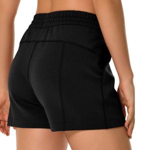 Top Selling <b>Women's</b> High Waist <b>Swim</b> <b>Shorts</b> Custom Print Logo Summer Multi-Colors Solid Beacnh Outdoor <b>Shorts</b> Plus Size - Product Image 3