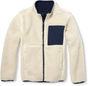 Nouvelle veste polaire Sherpa pour femmes par temps froid hiver chaud demi fermeture à glissière pull Sherpa - Product Image 4