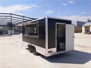 รถขายอาหารเคลื่อนที่แบบอเนกประสงค์ราคาไม่แพงรถเทรลเลอร์ขายอาหารริมถนนยอดนิยมปรับแต่งได้ - Product Image 2