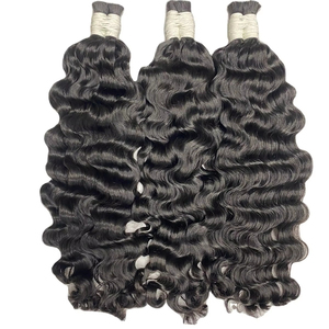 Disponible brut lâche cheveux bouclés cambodgiens en gros pour les femmes noires - Product Image 1