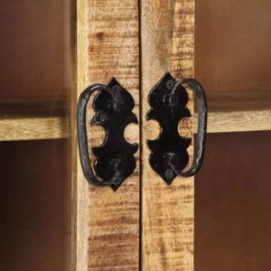 Armarios industriales europeos para sala de estar, muebles de dormitorio de madera maciza con soporte de tv de lujo - Product Image 3