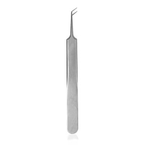 Pince à cils HERMANN MEDITECH en acier inoxydable, de luxe, de haute qualité, durable, droite, 90 degrés, pointe lisse, précision - Product Image 1