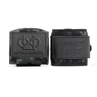 Bandes de compression pour poignets avec logo personnalisé, robustes, pour la musculation, le powerlifting et l'entraînement physique
