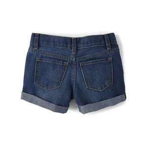 Short en jean décontracté personnalisé pour hommes, haute qualité, séchage rapide, respirant, tricoté, tissage de rue, motif uni, grande taille - Product Image 3