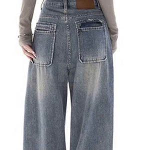 Venta al por mayor bajo MOQ mujeres pantalones holgados por encargo último diseño mujeres pantalones holgados para la venta en línea - Product Image 6