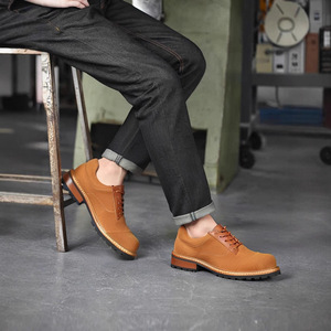 Chaussures habillées en cuir pleine fleur pour hommes – Style élégant pour le bureau et les occasions formelles - Product Image 3