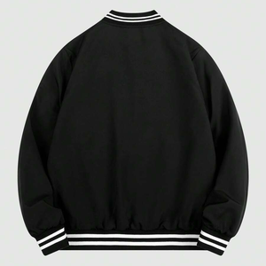 Chaqueta Universitaria Vintage para Hombre, Fabricada a Medida, con Mangas Personalizadas, Invierno, Ecológica, Estilo Urbano, Bordada, con Letras en Contraste de Color - Product Image 6