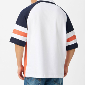 Camiseta polo con logotipo personalizado para hombre, manga corta, tejido de punto, estampado, ropa informal, Fabricante Mayorista - Product Image 4