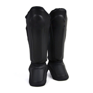 Protège-jambes personnalisé en PU pour l'entraînement physique et le musculation Protège-jambes à haute densité pour la boxe Protège-tibia - Product Image 3
