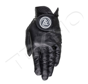 Venta al por mayor de cuero suave completo su propio logotipo Cabretta cuero guante de golf precio de fábrica guantes de golf de color personalizado - Product Image 4
