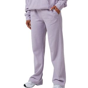 ชุดวอร์มผู้หญิงผ้าฝ้าย100% ยาวเสื้อวอร์มลำลองลายพื้นสำหรับฤดูหนาวชุดวอร์ม2026 - Product Image 5