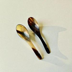 Cuillère en corne artisanale de conception indienne, toutes tailles, avec manche long, couverts en agate de corne, cuillère en corne de buffle de haute qualité - Product Image 5