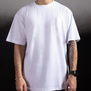 T-shirts pour hommes en coton 100% de haute qualité, coupe ample, col rond, manches courtes, design personnalisé, logo personnalisé, service OEM. - Product Image 5
