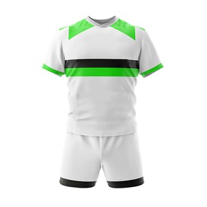 Uniforme de rugby pour hommes, tissu en maille de polyester durable, uniforme de rugby en gros, design personnalisé, tissu de haute qualité - Product Image 6