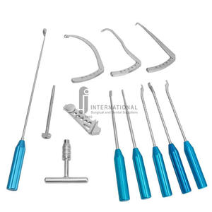 Ensemble d'instruments de reconstruction ACL PCL en acier inoxydable, orthopédie, arthroscopie du genou, manuel, léger, réutilisable, ensemble de chirurgie F J - Product Image 3