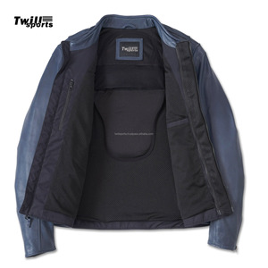 OEM diseño personalizado Racing chaqueta de los hombres elegante Vintage 100% cuero Slim Fit transpirable a prueba de viento de color personalizado para Motocross - Product Image 4