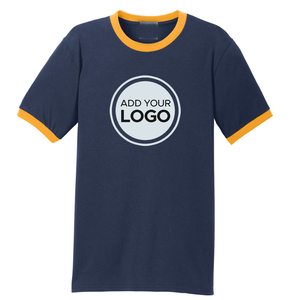 Ringer Camiseta para hombre Camisetas de cuello redondo Absorbe la humedad 2XL-6XL Ringer Camisetas - Product Image 4