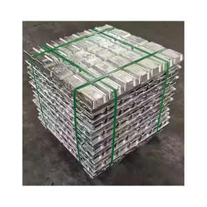 Lingotes de aluminio, metal refinado apto para reciclaje y reutilización - Product Image 3