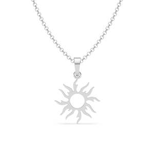 Compre Collares con Colgantes de Plata de Ley 925 para Hombres y Niños, con Patrón Geométrico en Rodio, Oro de 18k, Circonita, Diamante, Perla, Oro Rosa, a la Moda - Product Image 1
