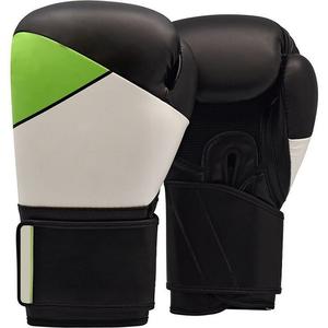 High Quality JANNATSPORTS Custom Logo Printed Leather PU Material Boxing Gloves <b>Black</b> Color 12oz Training Adjustable for - Product Image 2