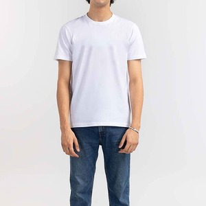 เสื้อยืดแขนยาวผ้าคอตตอนสีขาวสำหรับผู้ชายเสื้อโอเวอร์ไซส์100% ออกแบบโลโก้ได้ตามที่ต้องการ - Product Image 4