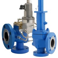 Katup Pengaman ASTM 216 Gr WCB Manual Power 1 inci x 2 inci Tekanan 15 BARG Hemat Energi PTFE Penggunaan Industri Pelepas Tekanan Beragam